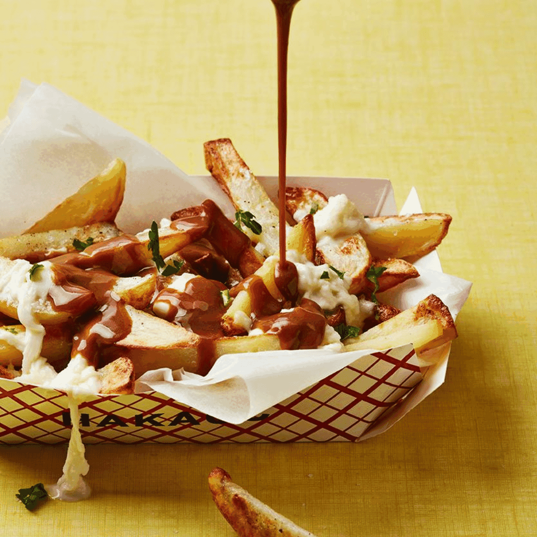 Air Fryer Chips, Cheese & Gravy