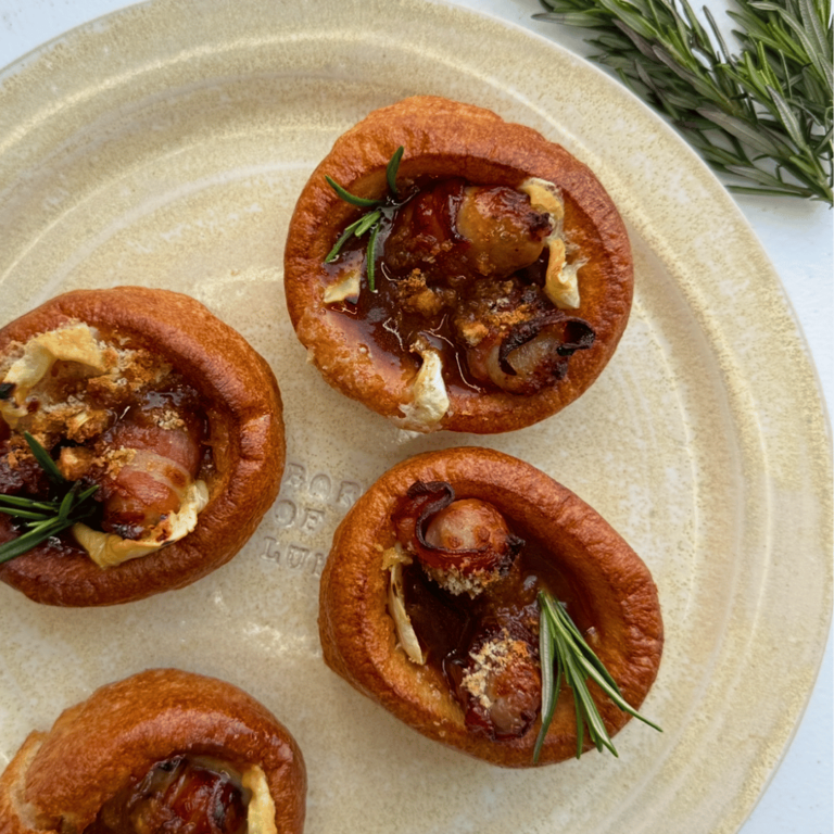 Air Fryer Stuffed Yorkshire Puddings