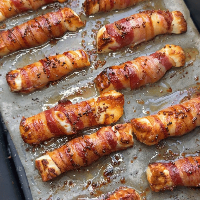 Air Fryer Halloumi in Blankets