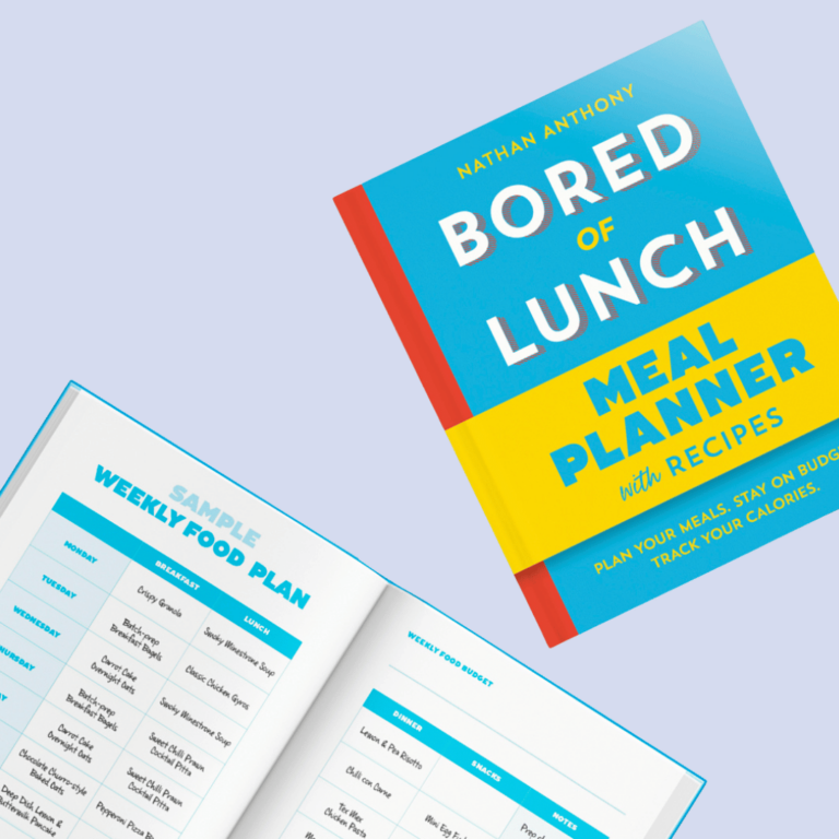 Introducing the Bored of Lunch 12 Week Meal Planner