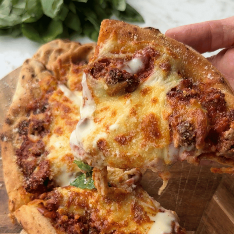 Air Fryer Lasagne Naan Pizza