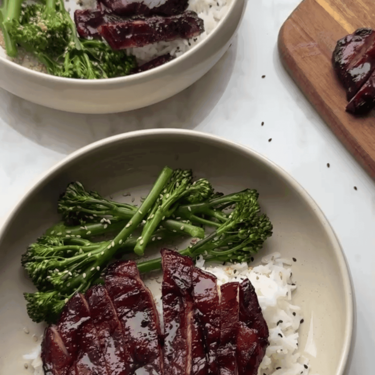 Air Fryer Char Siu Pork Chops