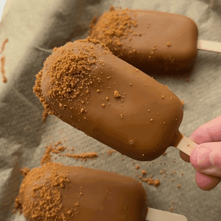 Biscoff Ice Lollies