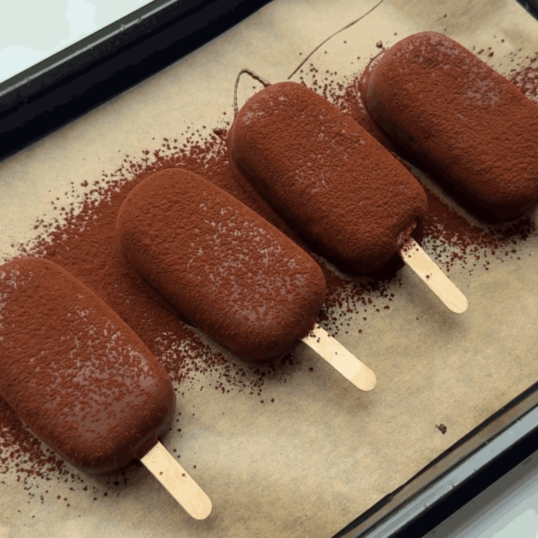 Tiramisu Ice Lollies