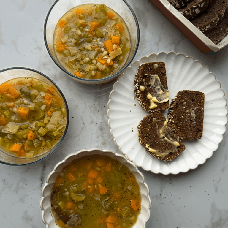 Slow Cooker Leftover Vegetable Soup
