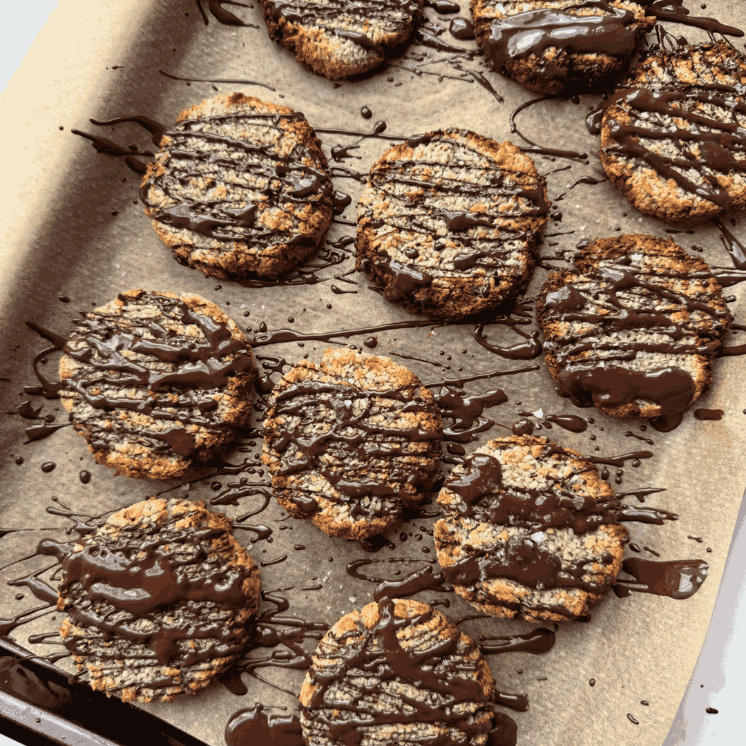 bored of lunch three ingredient cookies